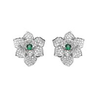 Pendientes Ottaviani Mujer in Aleación de Metal Zirconia 501272O